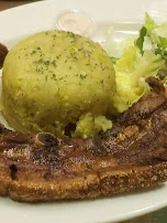 Mofongo Con Chuleta Can Can