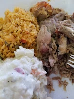 Roast Pork and Green Salad